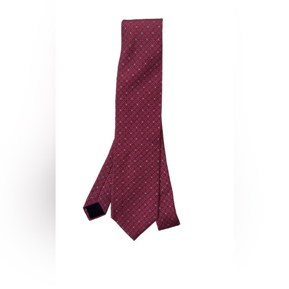 BROOKS BROTHER Silk Solid is burgundy Tie BRAND NEW - Picture 5 of 7